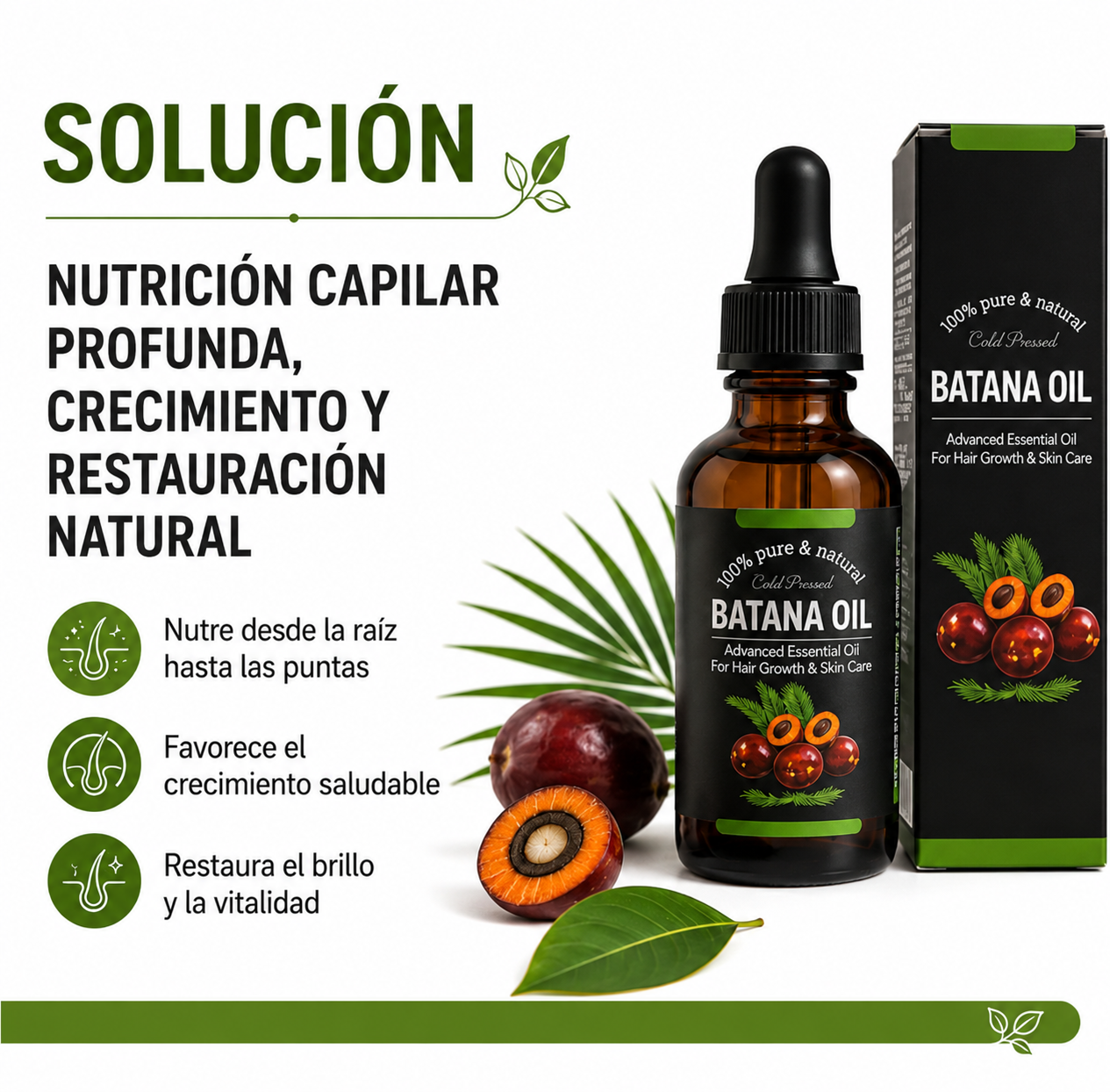 Aceite de Batana 100% Puro – Crecimiento, Brillo y Anticaída Capilar